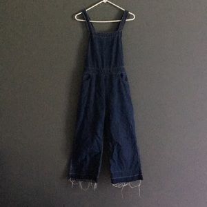 Stylish wide leg overalls